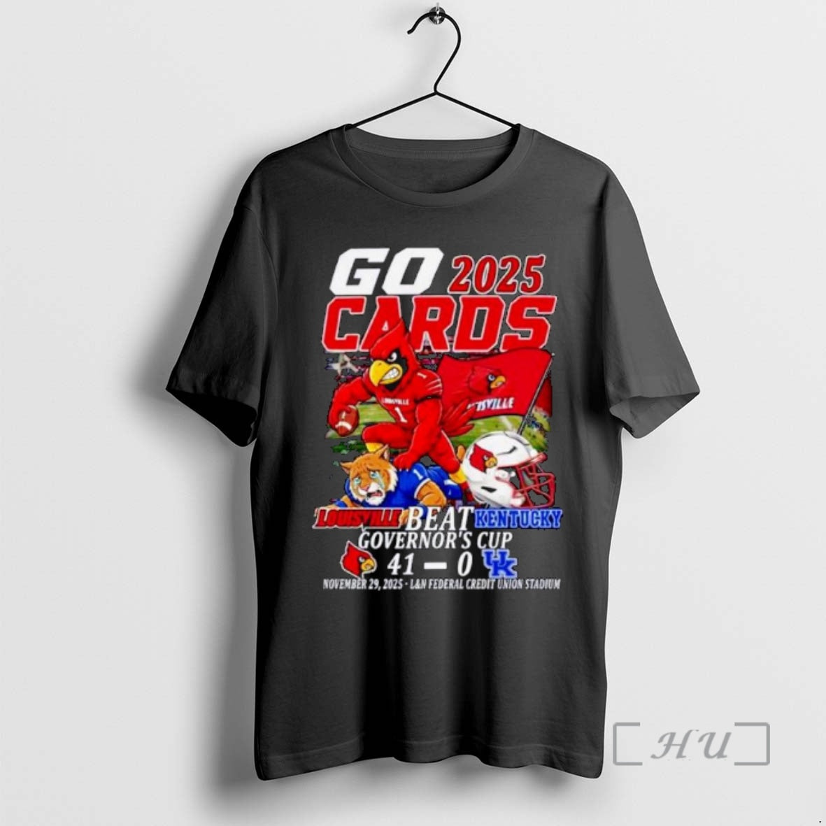 Officials Go 2025 Cards Louisville Beat Kentucky Governors Cup Ornaments T-Shirts, Hoodie, Sweatshirt | CoreVibeTees.com