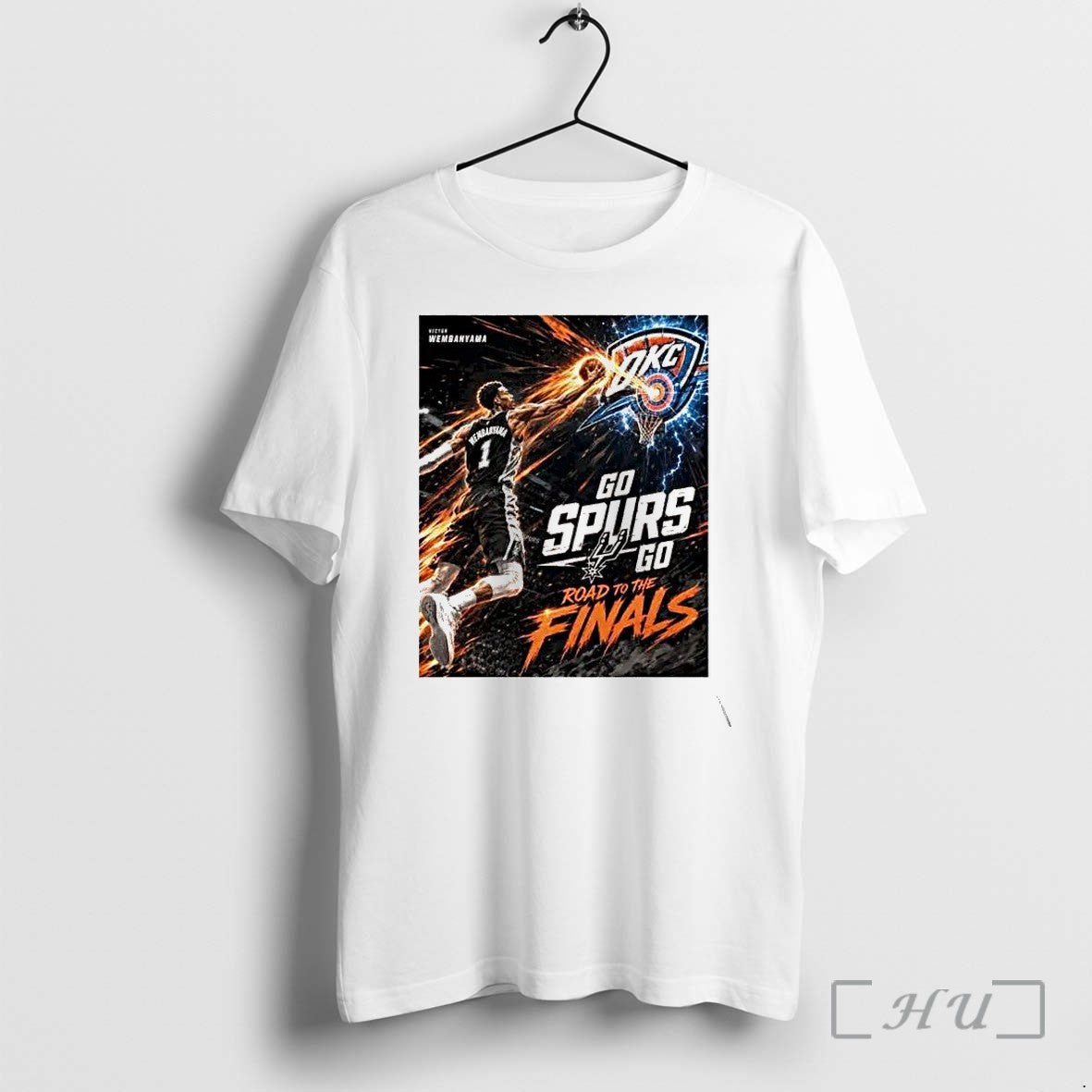 Officials Go San Antonio Spurs Go Road To The Finals Tee Premium T Shirts Sweater
