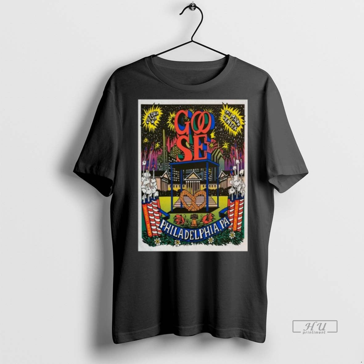 Officials Goose October 4 2025 Philadelphia Event Long Sleve Tee Shirt Sweater