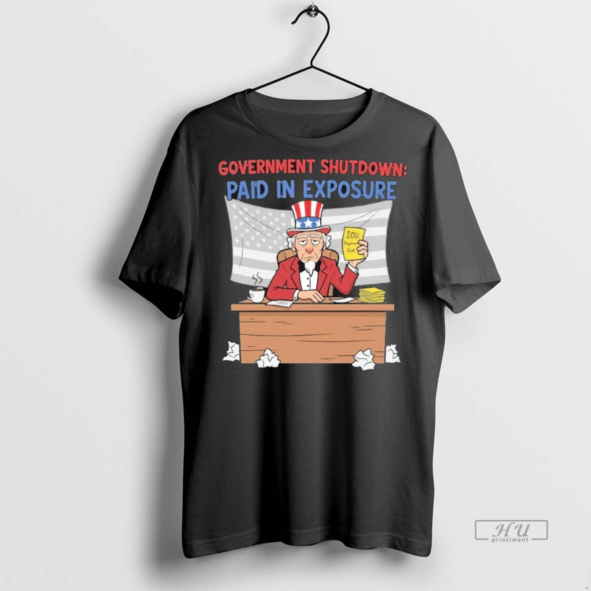Officials Government Shutdown Paid In Exposure Tee Shirt Sweater