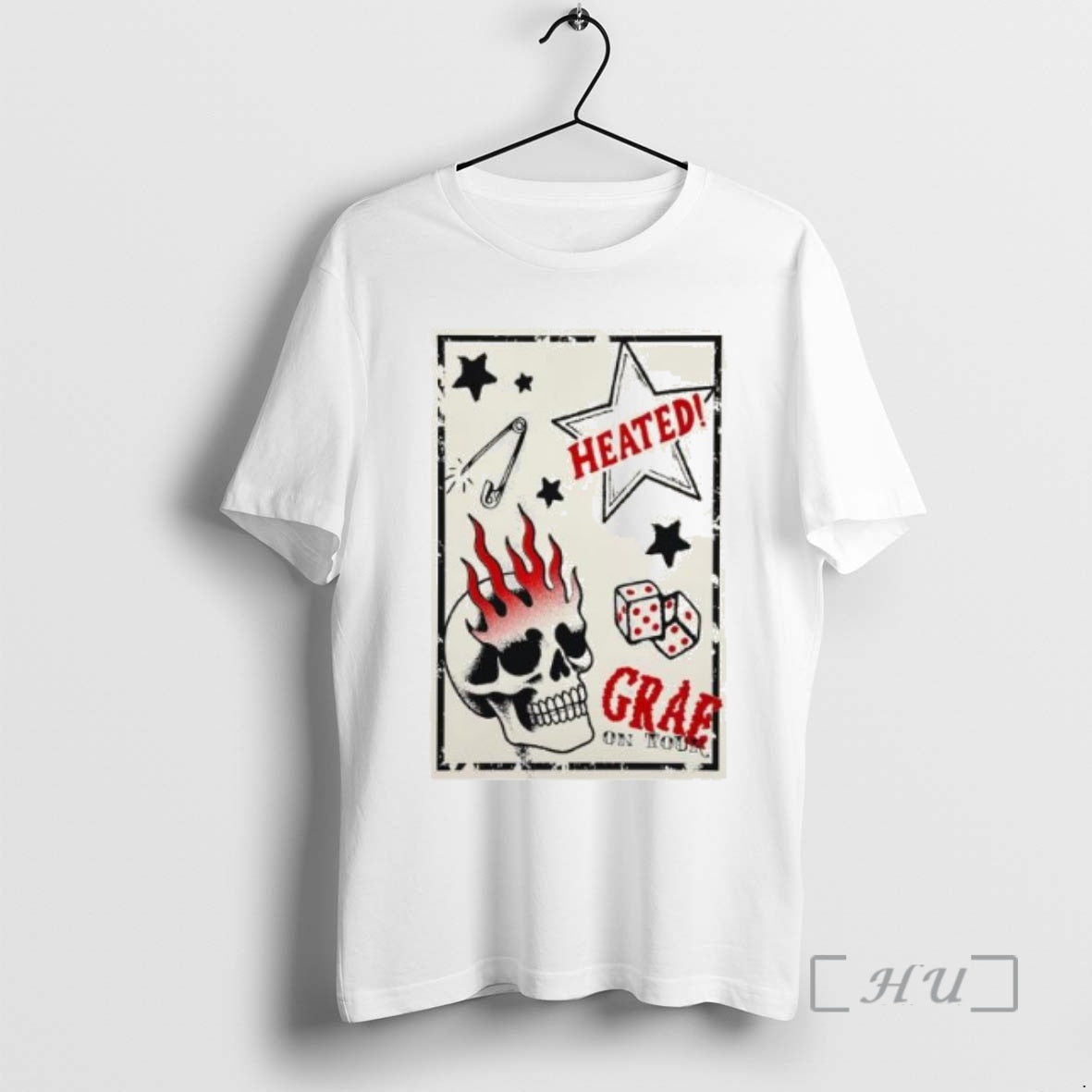 Officials Grae Heated 2025 Tour Circle White T-Shirts, Hoodie, Sweatshirt | CoreVibeTees.com