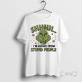 Officials Grinch Christmas Shhh Im Hiding From Stupid People T-Shirts, Hoodie, Sweatshirt | CoreVibeTees.com