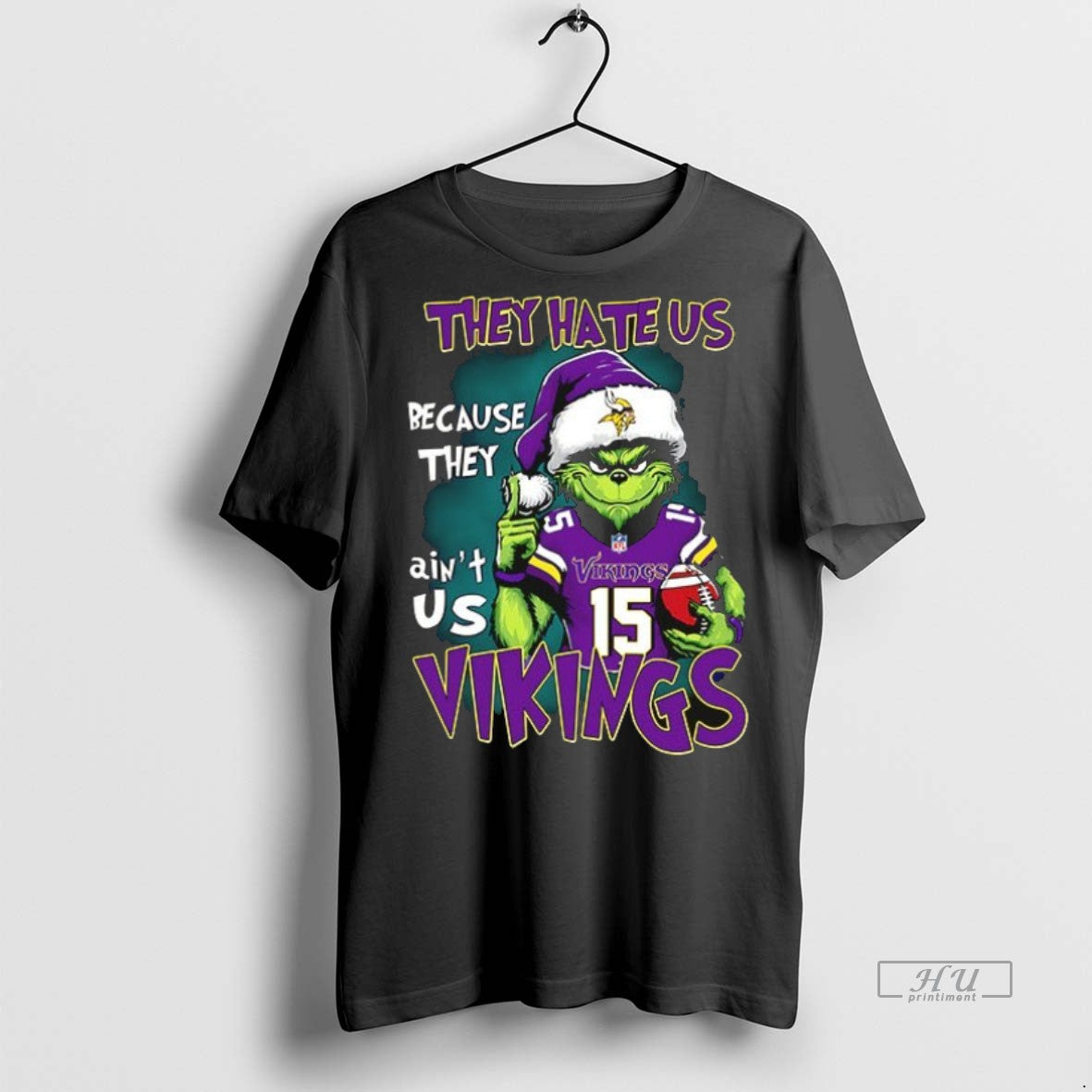 Officials Grinch They Hate Us Minnesota Vikings Ceramic Ceramic And Classic Dad Cap