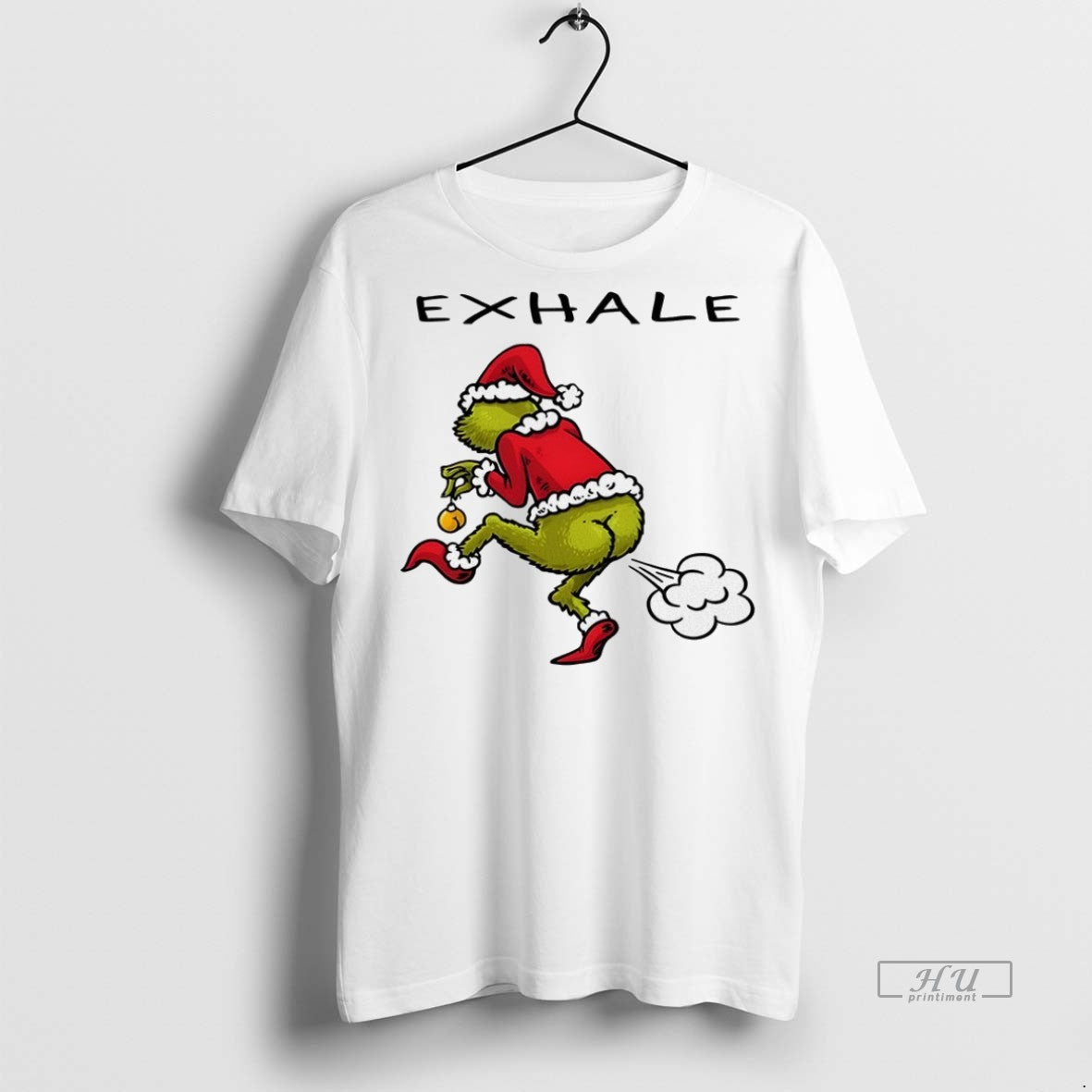 Officials Grinch Exhale Christmas Christmas Tee Shirt Sweater