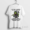 Officials Grinch No One Is Harder On Me Than Me T-Shirts, Hoodie, Sweatshirt | CoreVibeTees.com