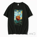 Officials Grogu Star Wars Reaching For Butterfly In Starry Night Sky Premium T Shirts Sweater