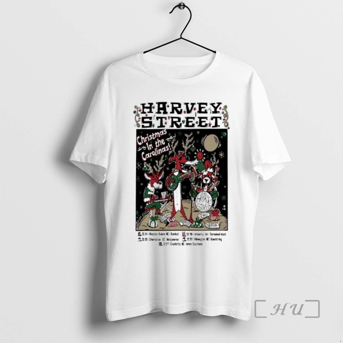 Officials Harvey Street 2026 Christmas In The Carolinas Shows T-Shirts, Hoodie, Sweatshirt | CoreVibeTees.com