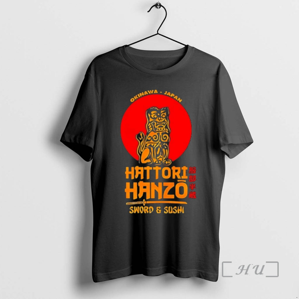 Officials Hattori Hanzo Sword And Sushi T-Shirts, Hoodie, Sweatshirt | CoreVibeTees.com