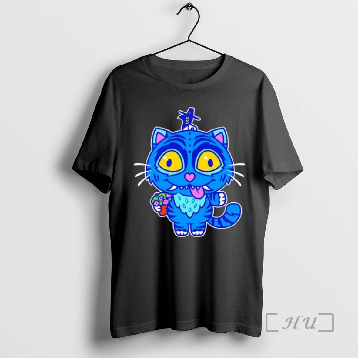 Officials Hello Derpy Kawaii Tiger And Magpie T-Shirts, Hoodie, Sweatshirt | CoreVibeTees.com