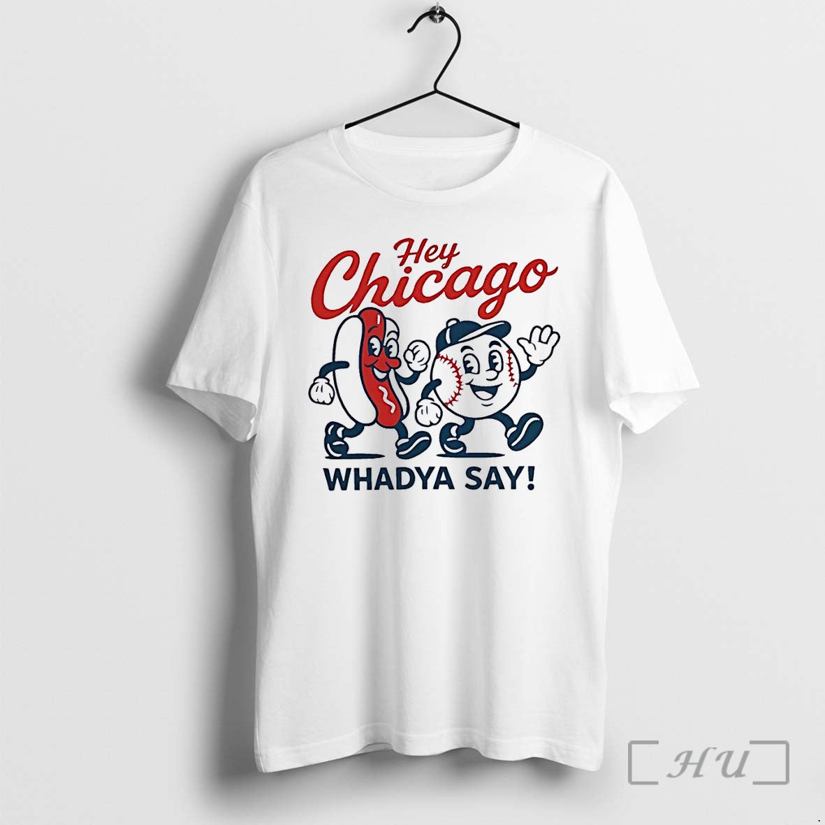 Officials Hey Chicago Whadya Say Hot Dog Baseball Mascot White