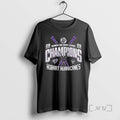Officials Hobart Hurricanes Wbbl Champions Logo Double Sided Graphic T-Shirts, Hoodie, Sweatshirt | CoreVibeTees.com