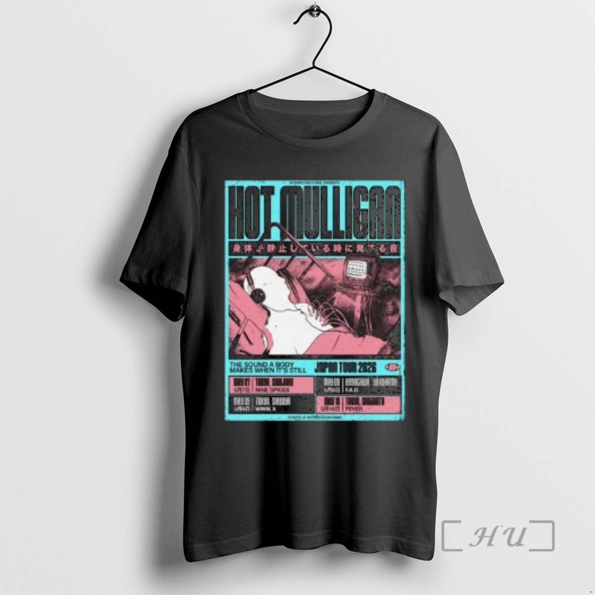 Officials Hot Mulligan The Sound A Body Makes When Its Still Japan Tour 2026 Circle T-Shirts, Hoodie, Sweatshirt