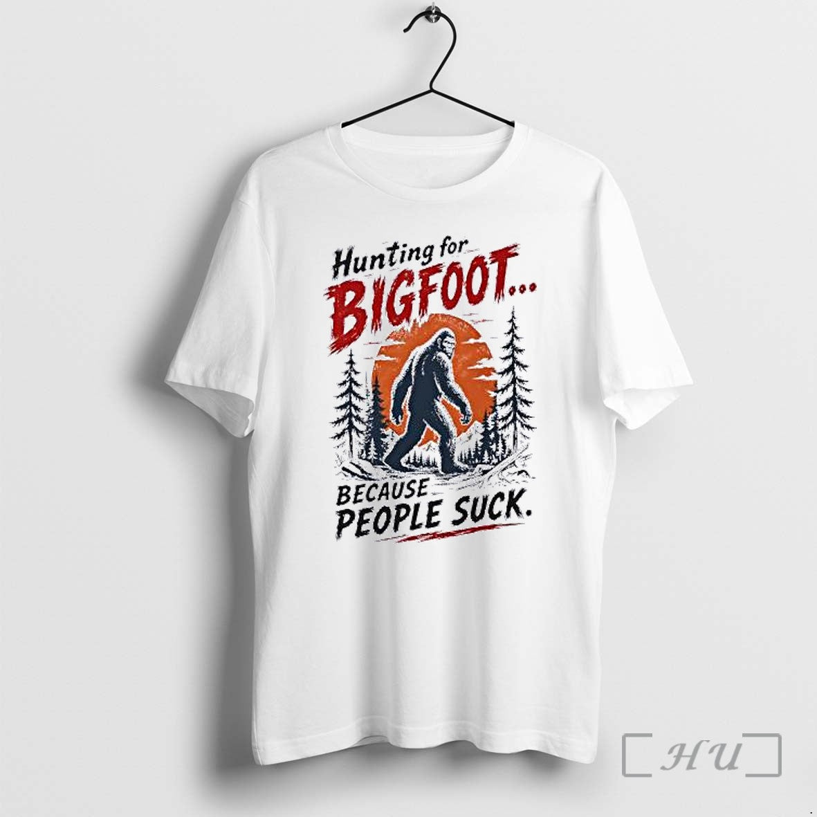Officials Hunting For Bigfoot Because People Suck