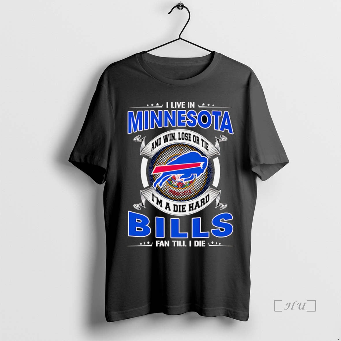 Officials I Live In Minnesota And Win Lose Or Tie Im A Dead Hard Buffalo T-Shirts, Hoodie, Sweatshirt | CoreVibeTees.com