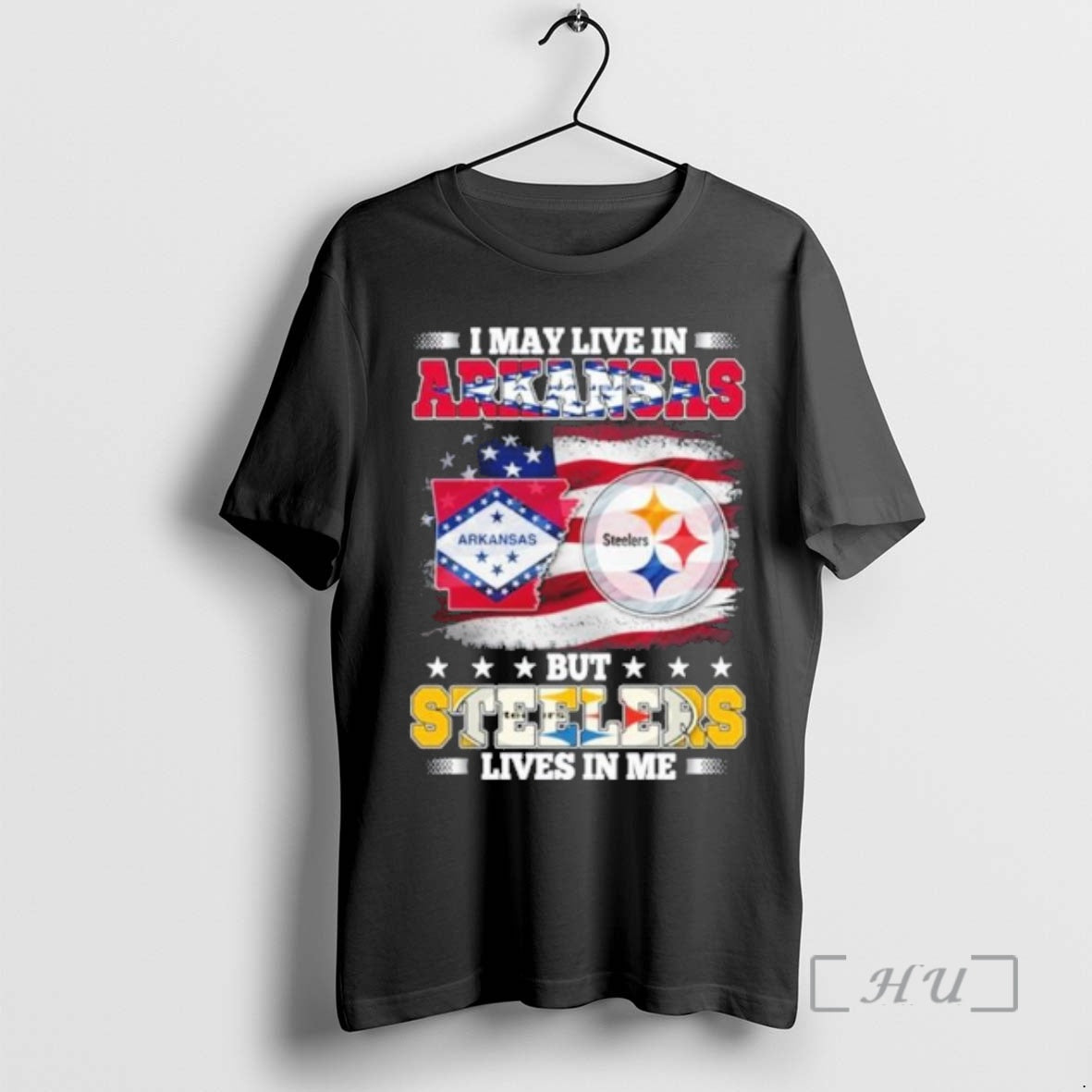 Officials I May Live In Arkansas But Steelers Lives In Me Premium T Shirts Sweater Hoodie, Sweatshirt | CoreVibeTees.com