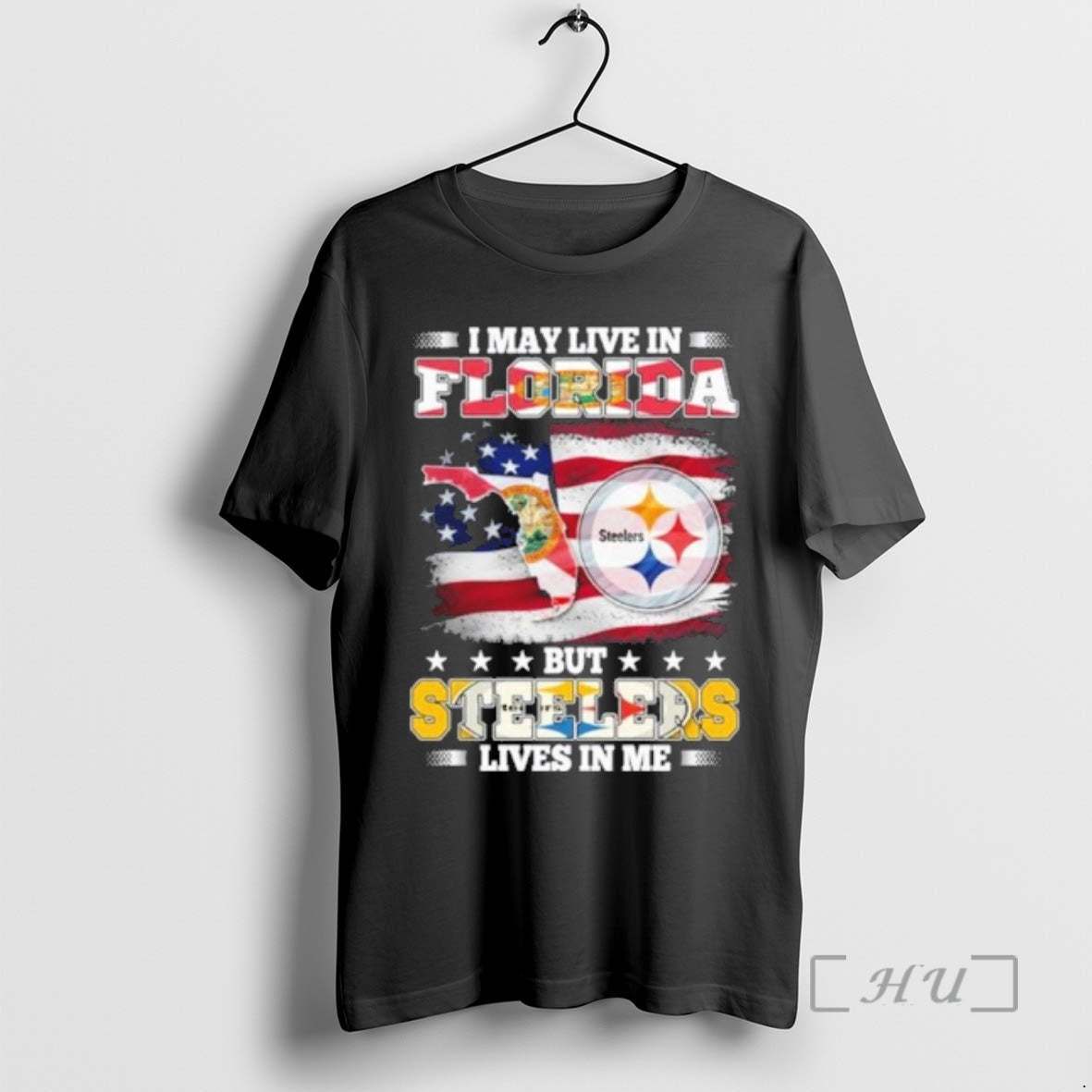 Officials I May Live In Florida But Steelers Lives In Me Premium T Shirts Sweater Hoodie, Sweatshirt | CoreVibeTees.com