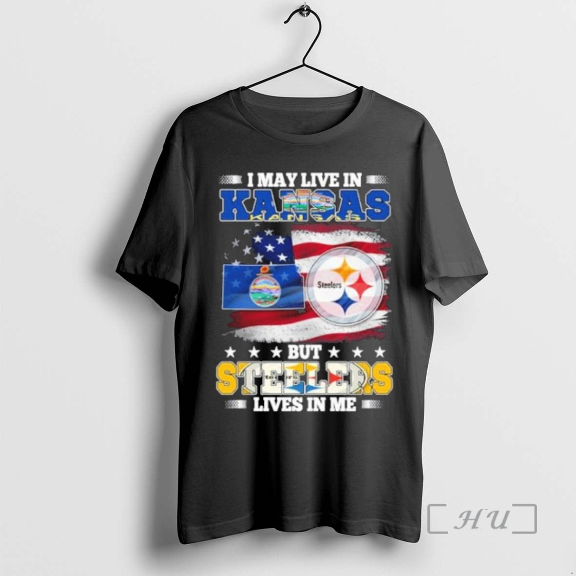 Officials I May Live In Kansas But Steelers Lives In Me Premium T Shirts Sweater Hoodie, Sweatshirt | CoreVibeTees.com
