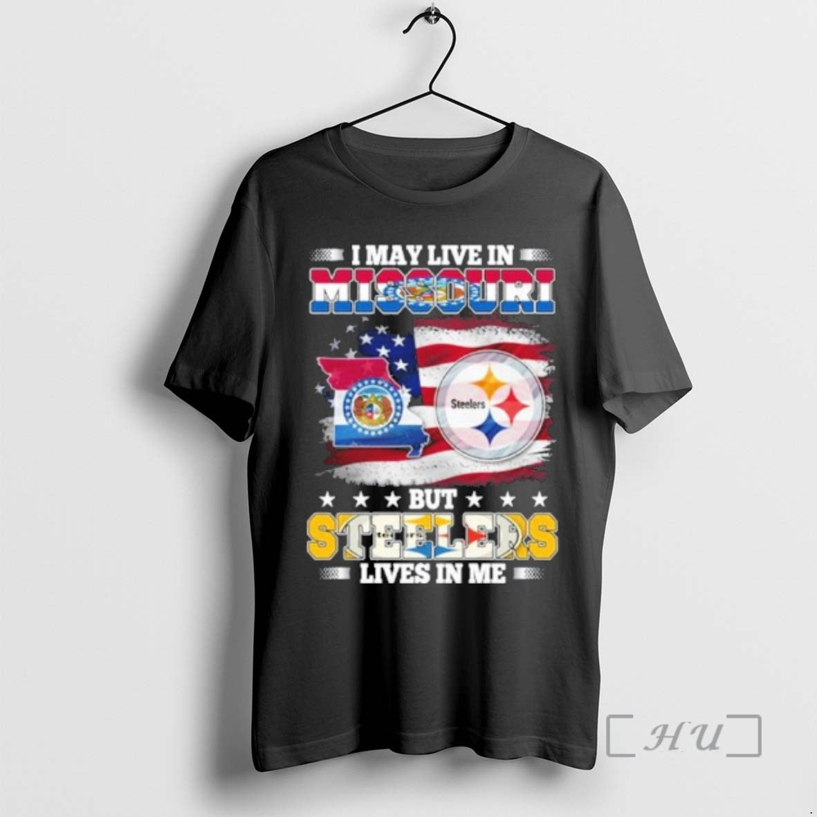 Officials I May Live In Missouri But Steelers Lives In Me Premium T Shirts Sweater Hoodie, Sweatshirt | CoreVibeTees.com