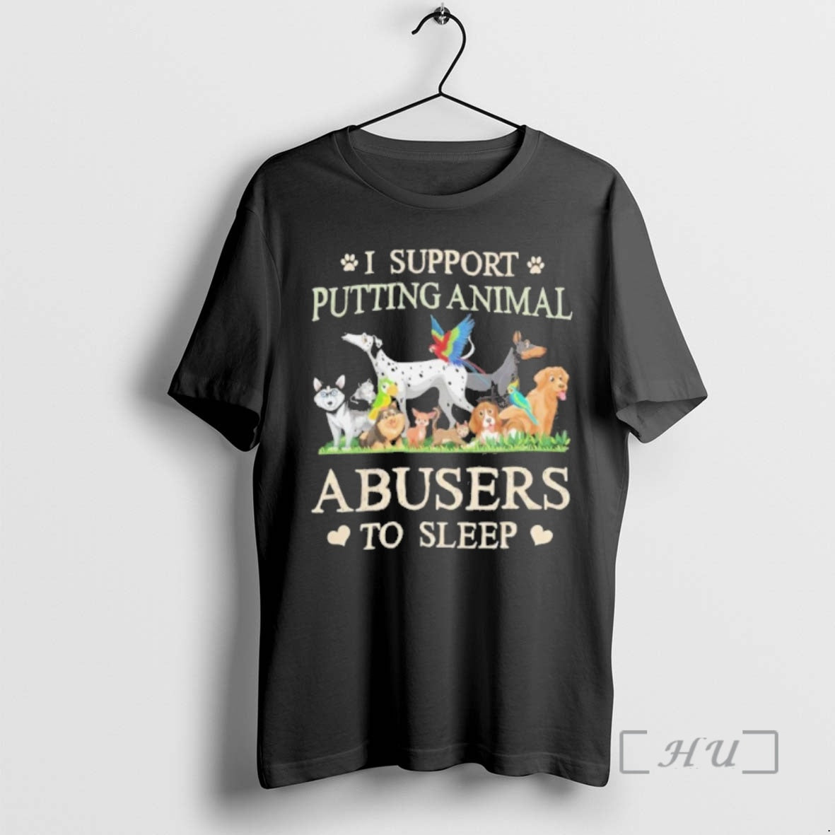 Officials I Support Putting Animal Dogs Abusers To Sleep T-Shirts, Hoodie, Sweatshirt | CoreVibeTees.com