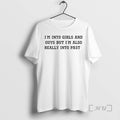 Officials Im Into Girls And Guys But Im Also Really Into Pasta Premium T Shirts Hoodie, Sweatshirt | CoreVibeTees.com