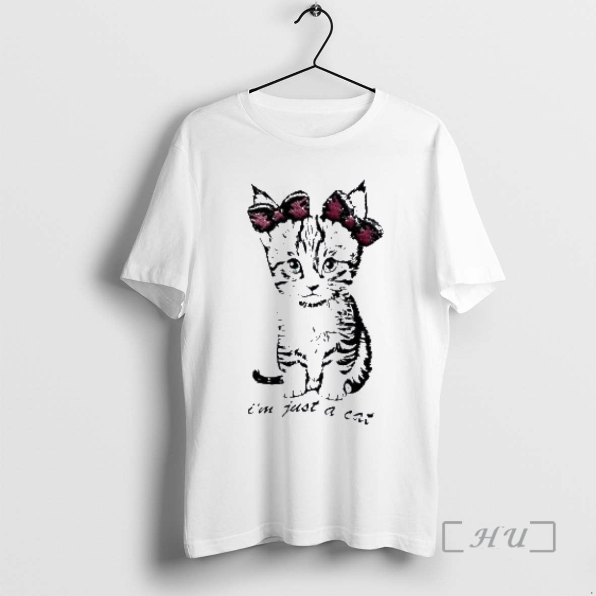 Officials Im Just A Cat Wear A Bow Tie Cute T-Shirts, Hoodie, Sweatshirt | CoreVibeTees.com