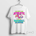 Officials Im Not An Athlete Im A Baseball Player Woman T-Shirts, Hoodie, Sweatshirt | CoreVibeTees.com
