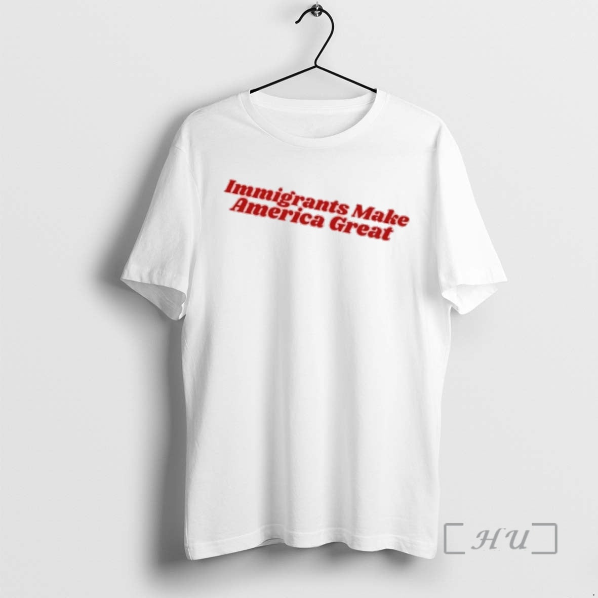 Officials Immigrants Make America Great Red Text T-Shirts, Hoodie, Sweatshirt | CoreVibeTees.com