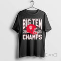 Officials Indiana 2025 Big Ten Football Champs T-Shirts, Hoodie, Sweatshirt | CoreVibeTees.com