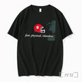 Officials Indiana Hoosiers Fast Physical Relentless Helmet Logo Tee