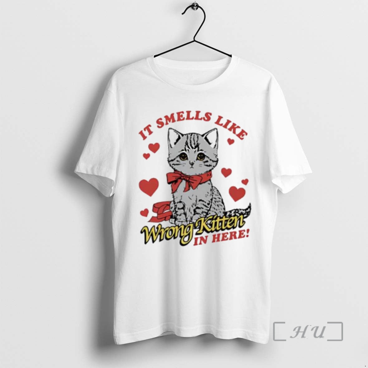 Officials It Smells Like Wrong Kitten In Here Cat T-Shirts, Hoodie, Sweatshirt | CoreVibeTees.com