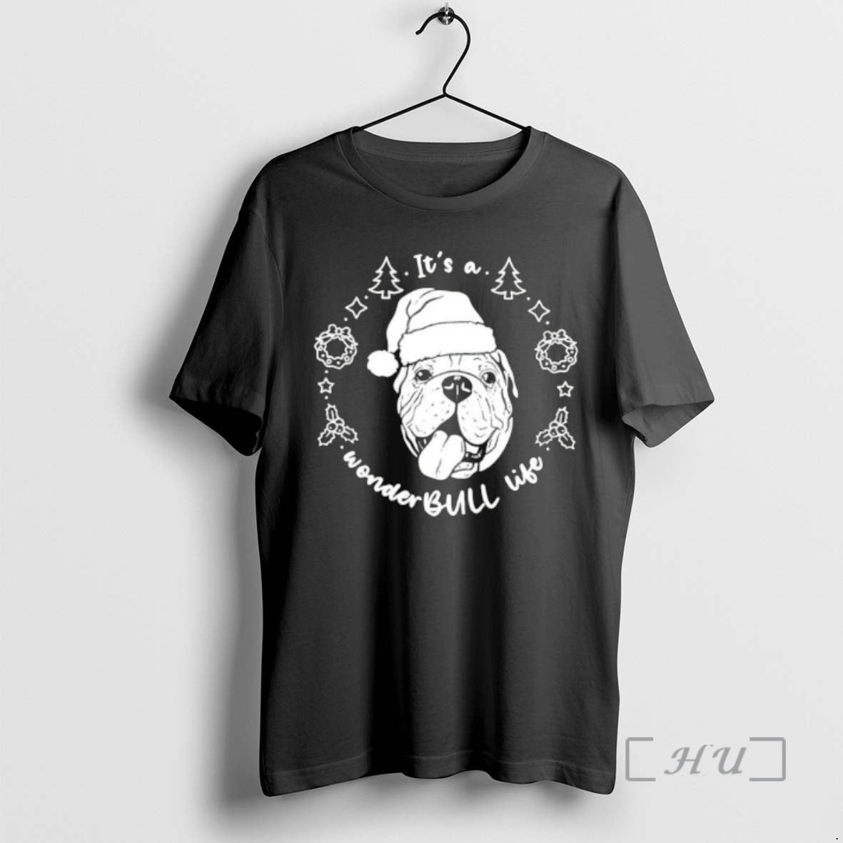 Officials Its A Wonder Bull Life Bulldog Santa T-Shirts, Hoodie, Sweatshirt | CoreVibeTees.com