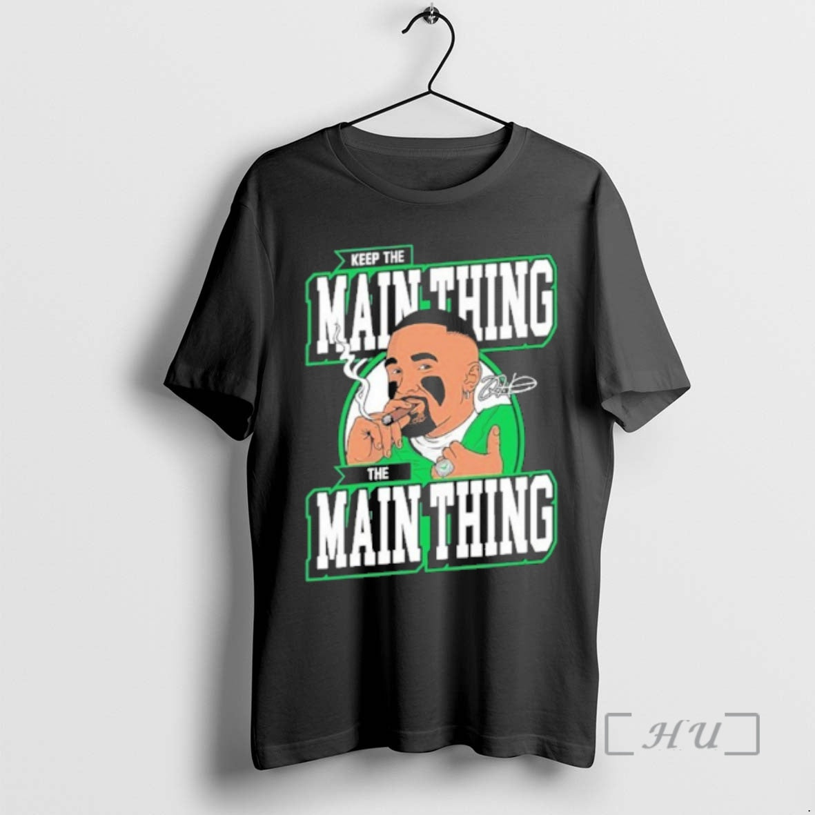 Officials Jalen Hurts Keep The Main Thing The Main Thing T-Shirts, Hoodie, Sweatshirt | CoreVibeTees.com