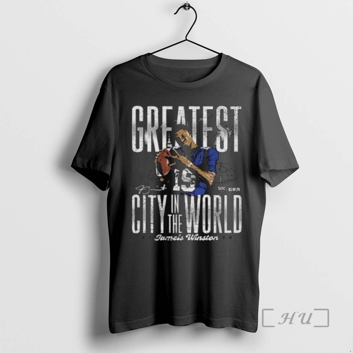 Officials Jameis Winston New York Greatest City In The World Circle Black Premium T Shirts Hoodie, Sweatshirt
