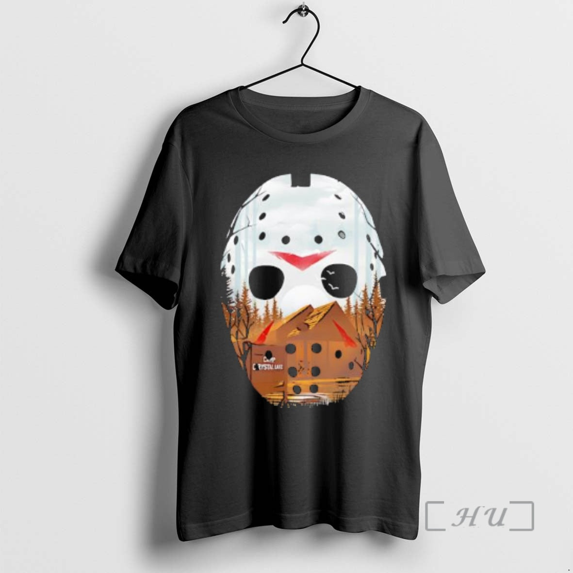 Officials Jason Voorhees Mask Moon Over The Lake T-Shirts, Hoodie, Sweatshirt | CoreVibeTees.com
