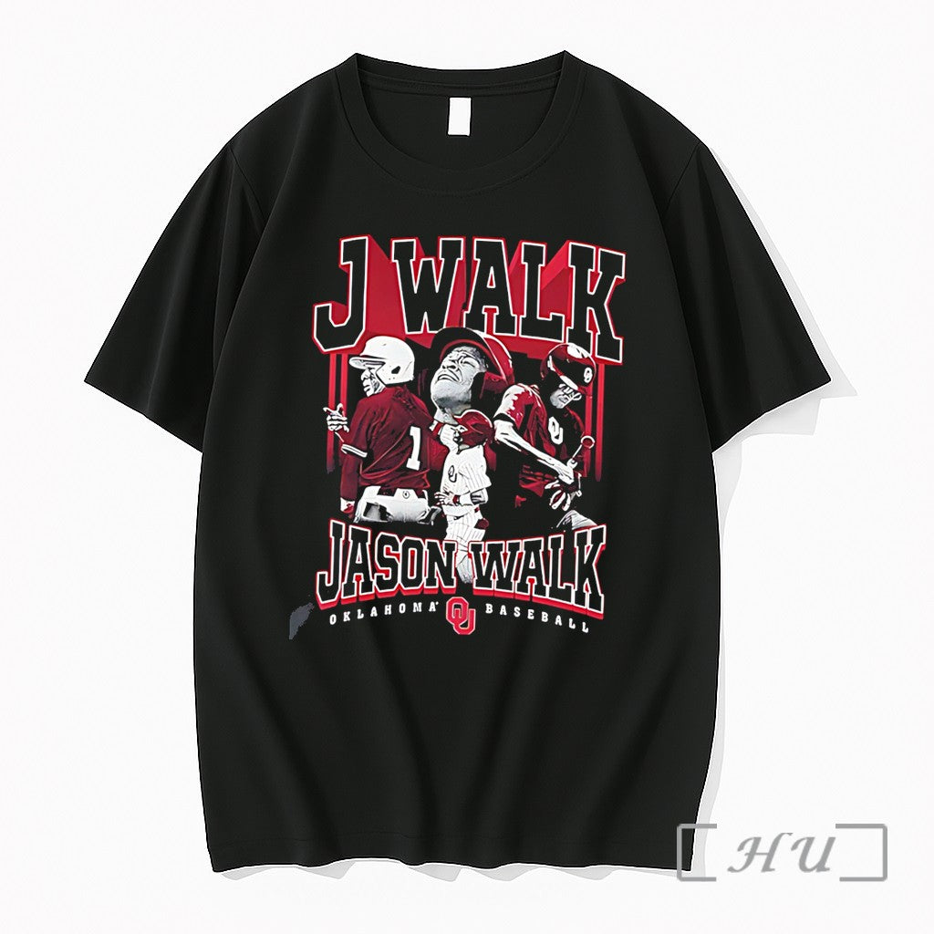 Officials Jason Walk Oklahoma Baseball J Walk Vintage Tee