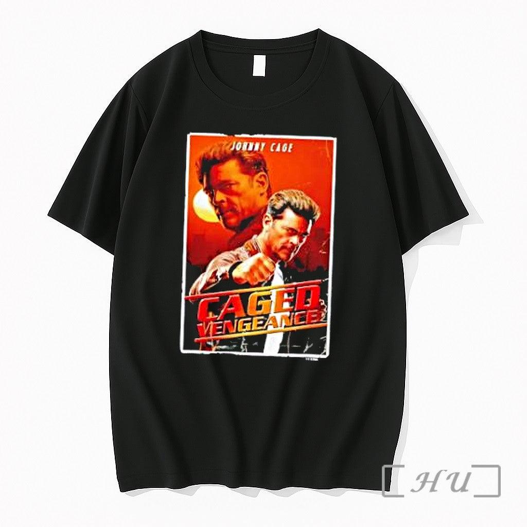 Officials Johnny Cage Caged Vengeance Premium T Shirts Sweater Hoodie Jpg