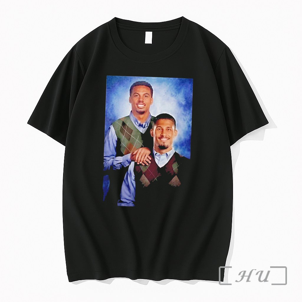 Officials Josh Kroenke Wearing Gabriel And Saliba Step Brothers Tee