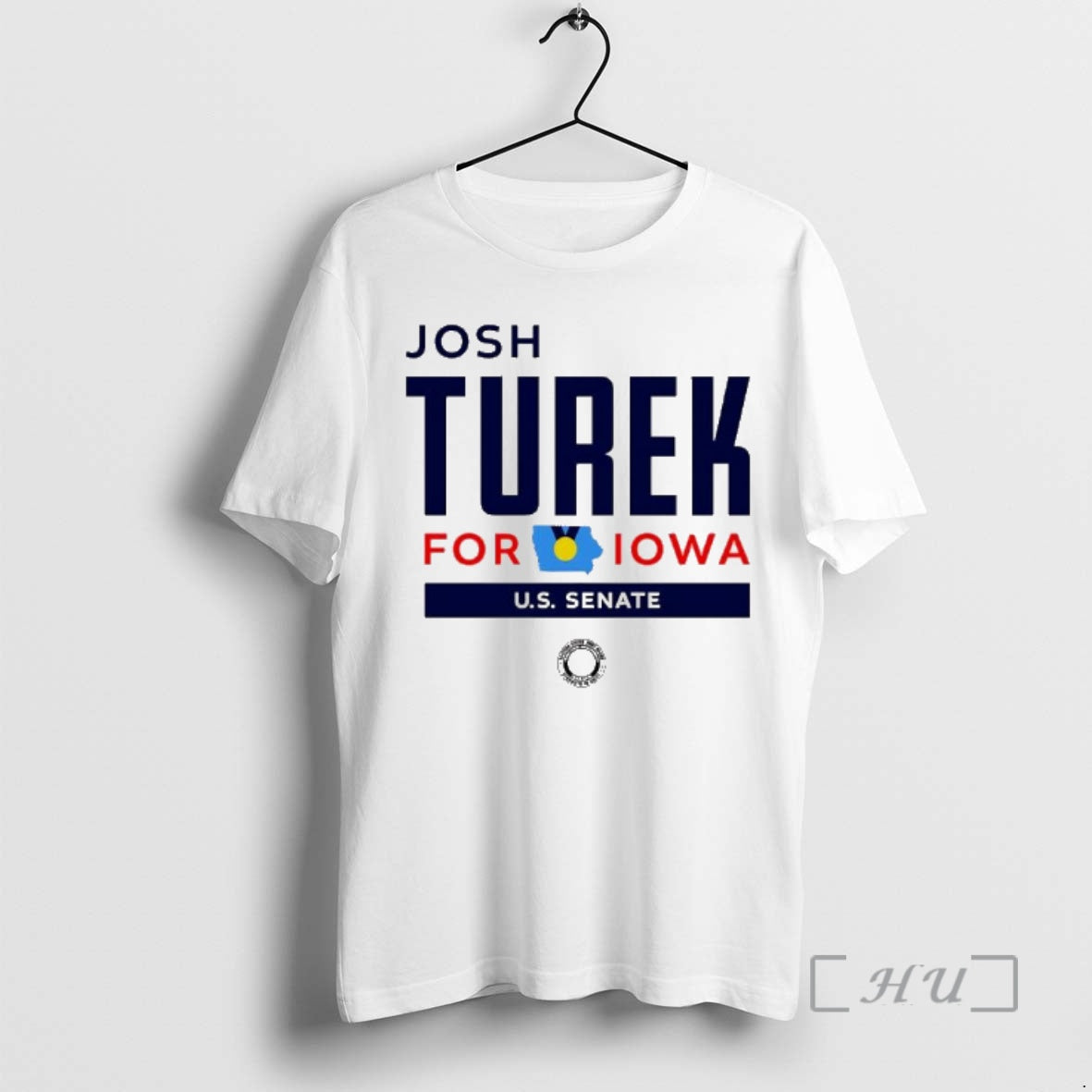 Officials Josh Turek For Iowa Square Logo T-Shirts, Hoodie, Sweatshirt | CoreVibeTees.com