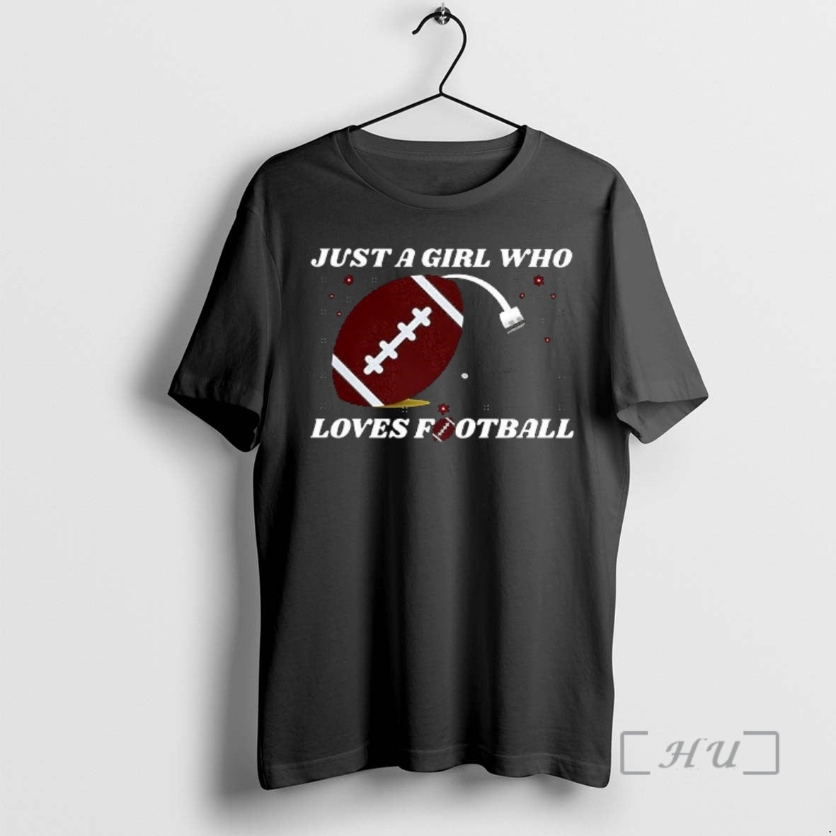 Officials Just A Girl Who Loves Football Helmet T-Shirts, Hoodie, Sweatshirt | CoreVibeTees.com