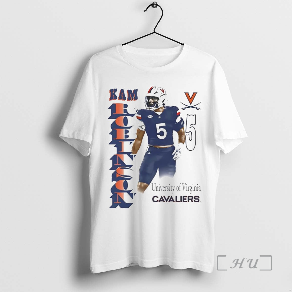 Officials Kam Robinson Portrait Virginia Cavaliers T-Shirts, Hoodie, Sweatshirt | CoreVibeTees.com