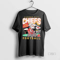 Officials Kansas City Chiefs Football Kingdom Afc West 2025 Tee Shirt Sweater