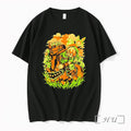 Officials Legend Of Zelda Link Riding Epona Through Hyrule Fields Black Premium T Shirts Sweater