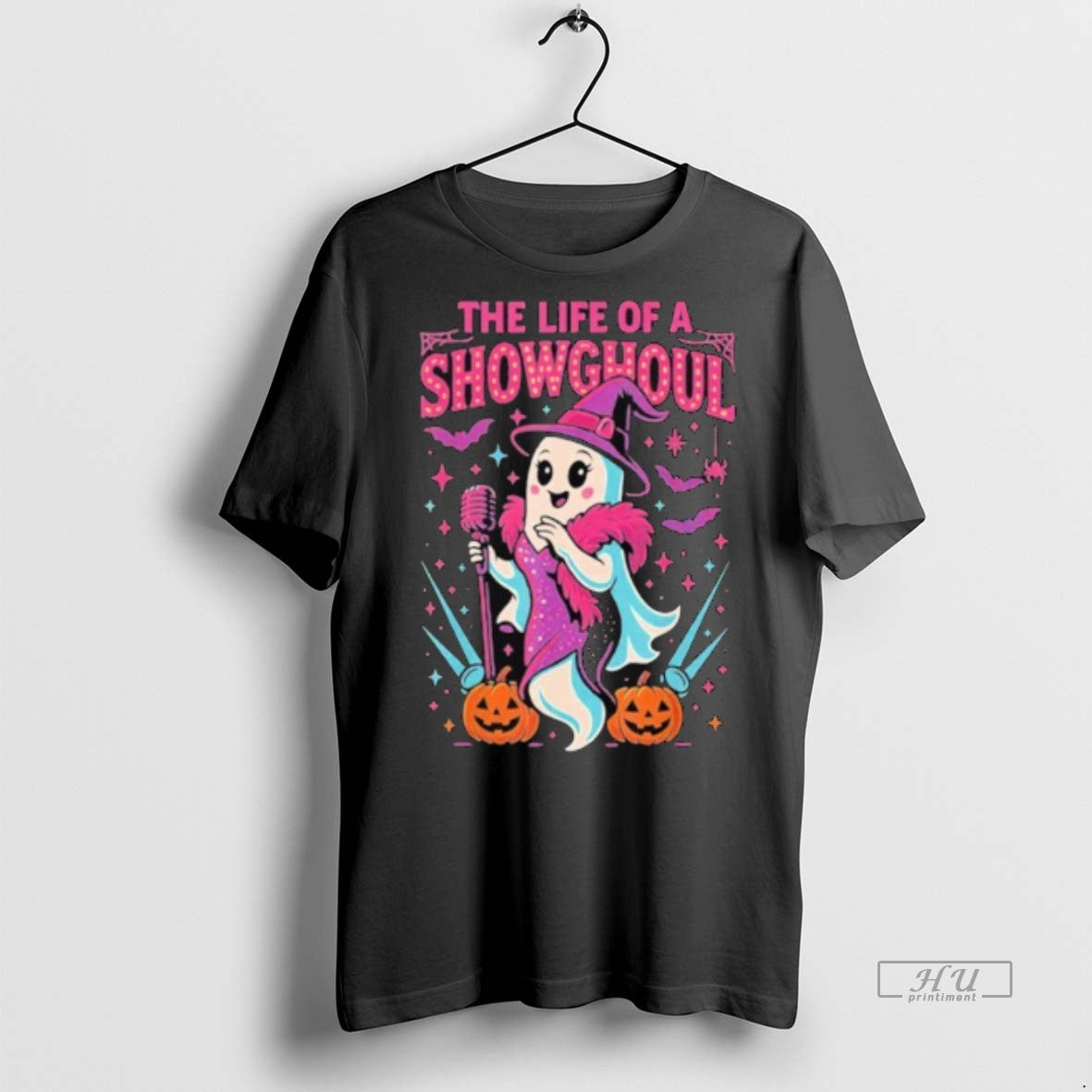 Officials Life Of A Showghoul Halloween Ghost Tee Shirt Sweater