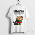 Officials Little Miss Relates To The Grinch Obsessed With Her Dog Premium T Shirts Sweater Hoodie, Sweatshirt
