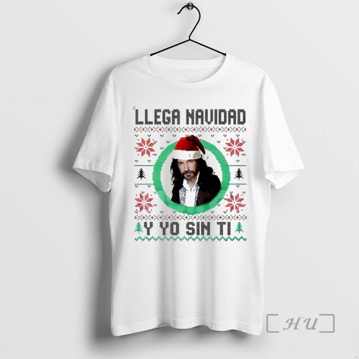 Officials Llega Navidad Y Yo Sin Ti Ugly Christmas Music Lover Premium T Shirts Sweater Hoodie, Sweatshirt | CoreVibeTees.com