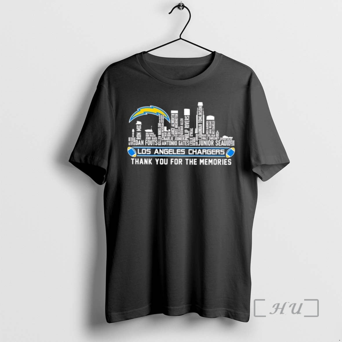 Officials Los Angeles Chargers Football Team List Of Players T-Shirts, Hoodie, Sweatshirt | CoreVibeTees.com