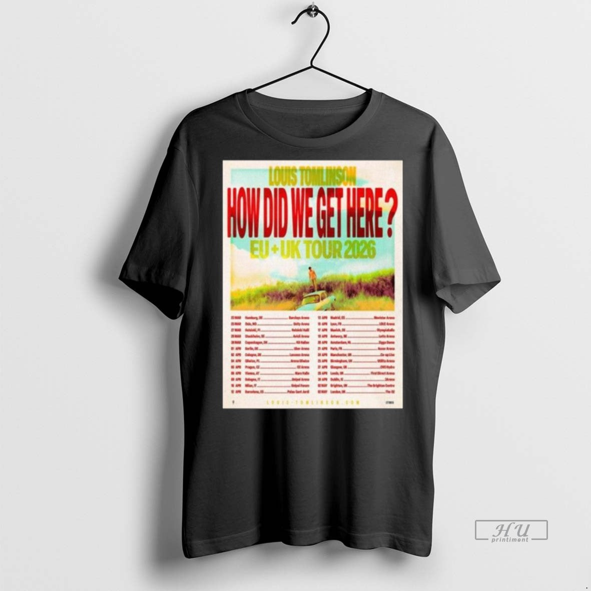 Officials Louis Tomlinson How Did We Get Here Europe And United Kingdom Tour 2026 Schedule