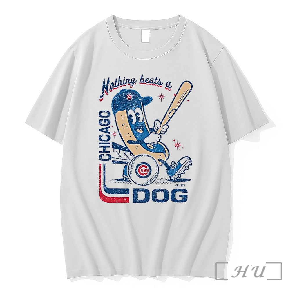 Officials Mlb Chicago Cubs Hot Dog Baseball Batter White