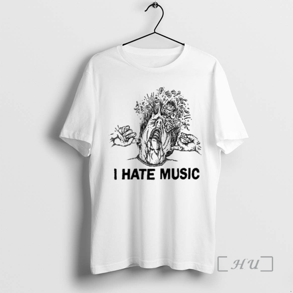 Officials Maggot Death I Hate Music T-Shirts, Hoodie, Sweatshirt | CoreVibeTees.com