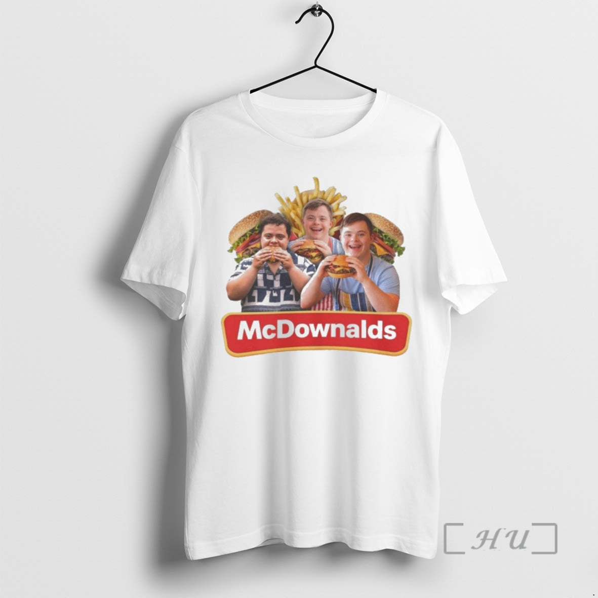Officials Mcdownalds Down Syndrome 90s Bootleg T-Shirts, Hoodie, Sweatshirt | CoreVibeTees.com